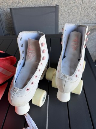 Patines blancos niña talla 26-30