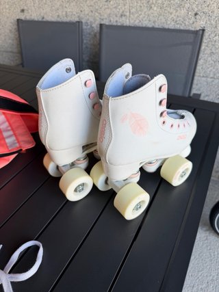 Patines blancos niña talla 26-30