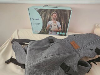 Mochila Portabebés Jane Dual Gris