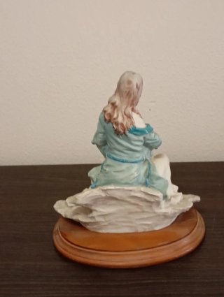RARA FIGURA DE PORCELANA ALTA CALIDAD, CAPODIMONTE