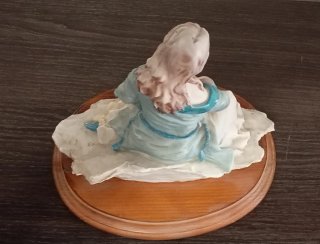 RARA FIGURA DE PORCELANA ALTA CALIDAD, CAPODIMONTE