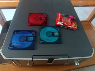 Sony 3 minidics