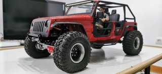 Crawler 1/10 Rojo Todoterreno
