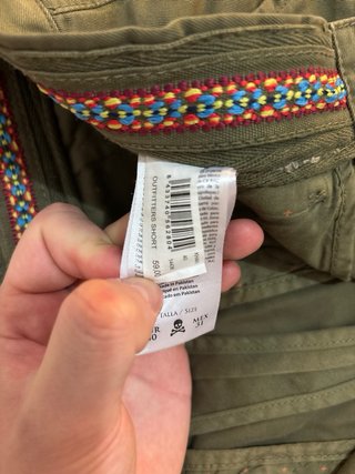 Bermudas Scalpers Talla 40 Verde