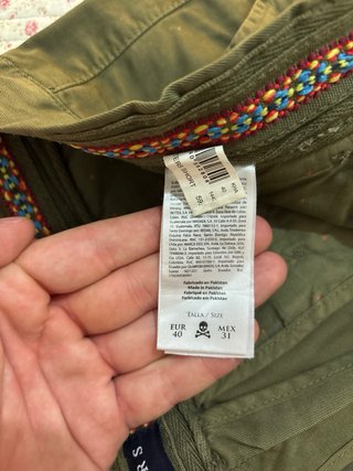 Bermudas Scalpers Talla 40 Verde