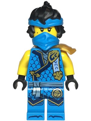 Minifigura LEGO Nya - Dragons Rising con Pelo