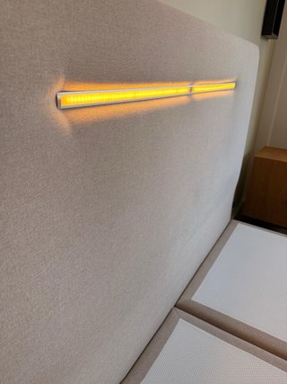 Cabecero con Luz y bases Max Colchón cama 180cm