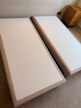 Cabecero con Luz y bases Max Colchón cama 180cm