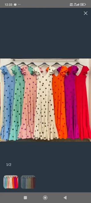 Vestido Flamenco Mujer Talla unica