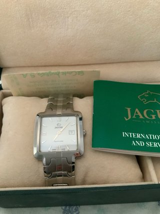 Reloj Jaguar Acero Blanco