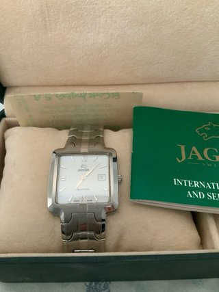 Reloj Jaguar Acero Blanco