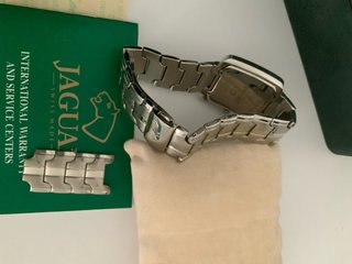 Reloj Jaguar Acero Blanco