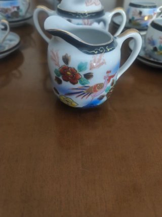 Juego de café japonés de cerámica