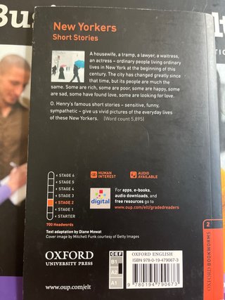 Oxford Bookworms Library: Stage 2: New Yorkers ...
