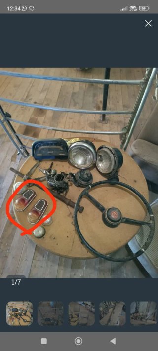 Faros traseros para coche Renault