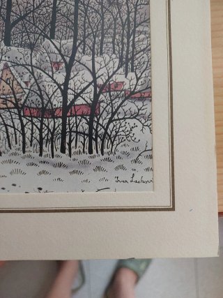 Litografía 25x30 cm