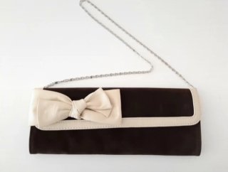 Bolso Con Lazo Decorativo