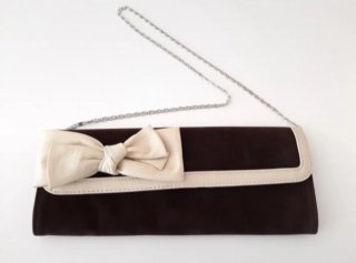 Bolso Con Lazo Decorativo