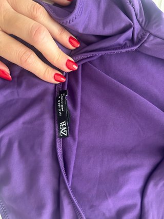 Bañador Zara Morado Talla S