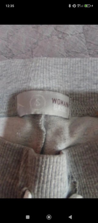 Pantalón de chándal gris