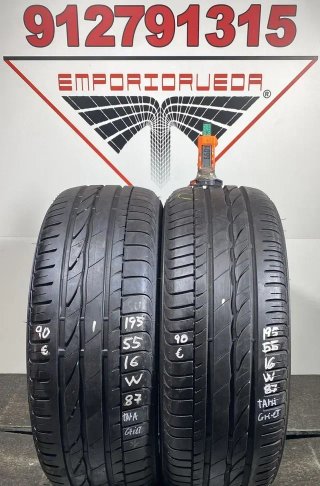 *195 55 16 W BRIDGESTONE RUEDA BARATA OPORTUNIDAD