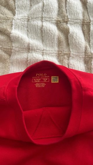 Sudadera Polo Ralph Lauren Roja Talla S