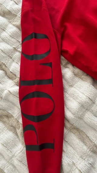 Sudadera Polo Ralph Lauren Roja Talla S