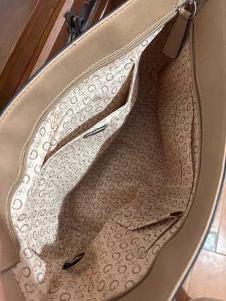 Bolso Guess Beige y Marrón