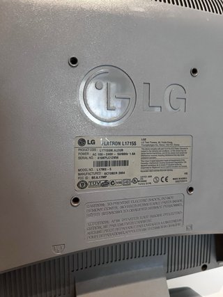 Monitor LG Flatron L1715S 17