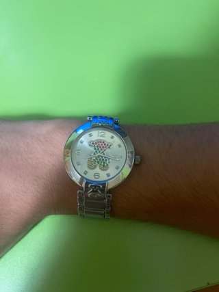 Reloj TOUS Oso Cristales Multicolor Plata