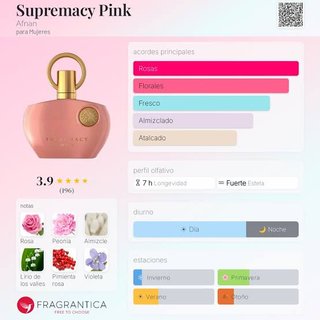 Set de Perfume Estuche Supremacy Pink Mujer Afnan