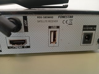Decodificador Fonestar RDS-585 WHD.REPRODUCTOR USB