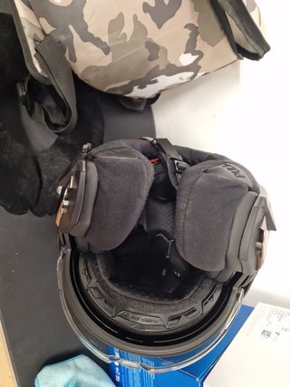 Casco Moto Modular LS2 ADVANT REVO Negro H-V Yell