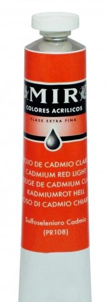 Tubos de pintura acrílica MIR