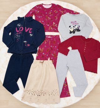 Set abbigliamento bambina taglia 5 anni