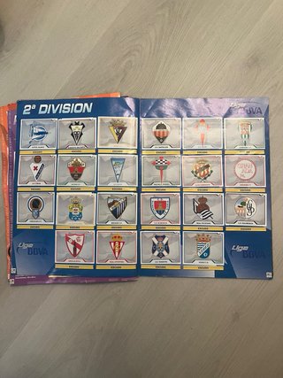 Álbum cromos Liga 07/08 Colecciones