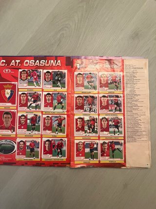 Álbum cromos Liga 07/08 Colecciones