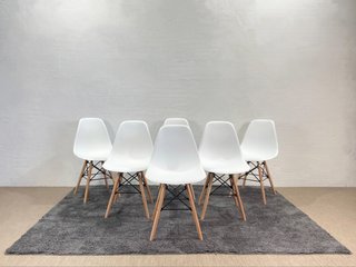 4 SILLAS PLASTICO NUEVAS *685*038*326*