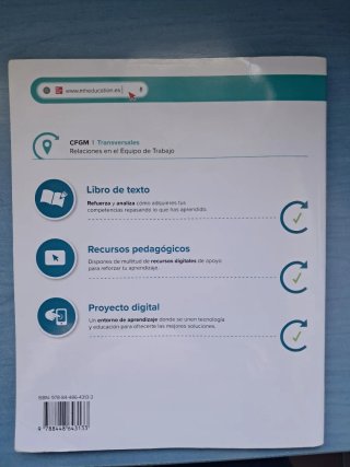 Relaciones en el equipo de trabajo Grado Medio