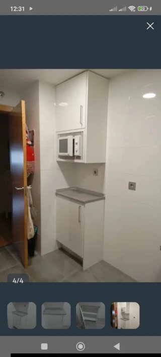 Mueble bajo cocina con encimera