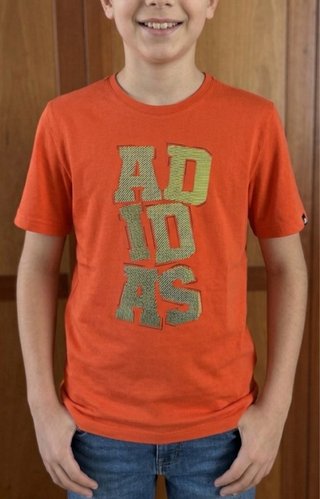 Camiseta Adidas Talla S Naranja