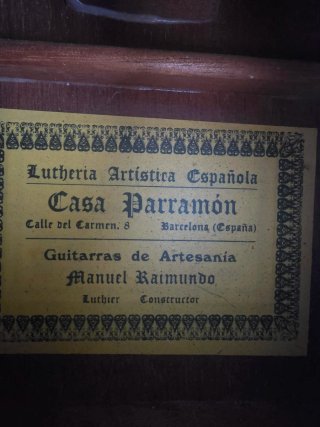 Guitarra Manuel Raimundo Talla 3/4