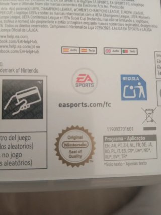 FC 26 Nintendo Switch EA Sports