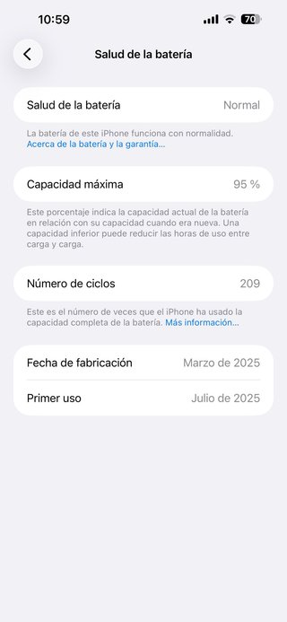 iPhone 15 Plus Negro - Excelente Estado