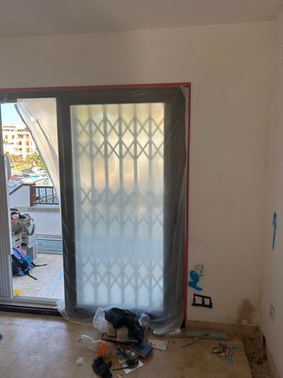 Balconera aluminio PVC 200x200