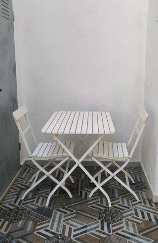 Conjunto Mesa y Sillas Terraza Ikea