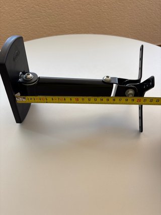 Soporte de pared TV negro
