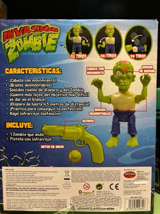 Juego Invasión Zombie Bizak NUEVO