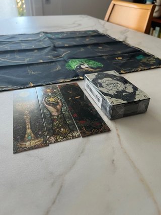 Pack Tarot: Cartas, Tela y Separadores