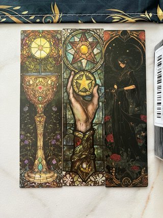 Pack Tarot: Cartas, Tela y Separadores